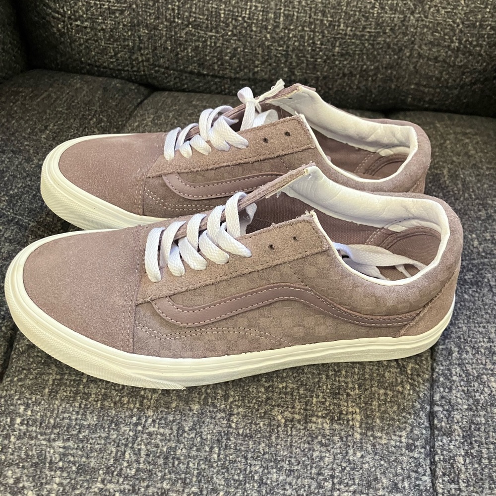 Old Skool Embossed Suede Check Nirvana Size 8 - image 2